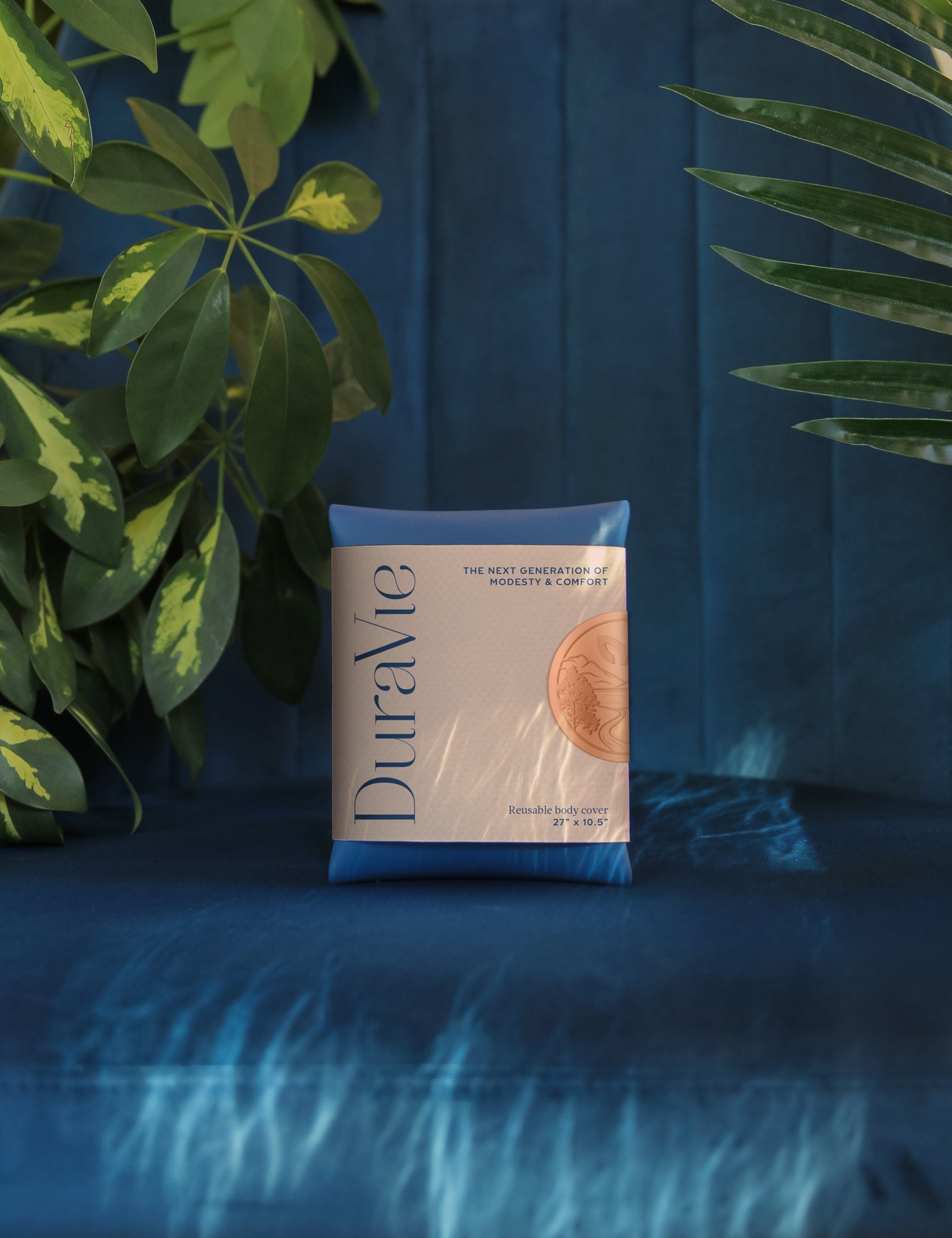 DuraVie reusable silicone drape replacing towels and disposables in professional treatments.